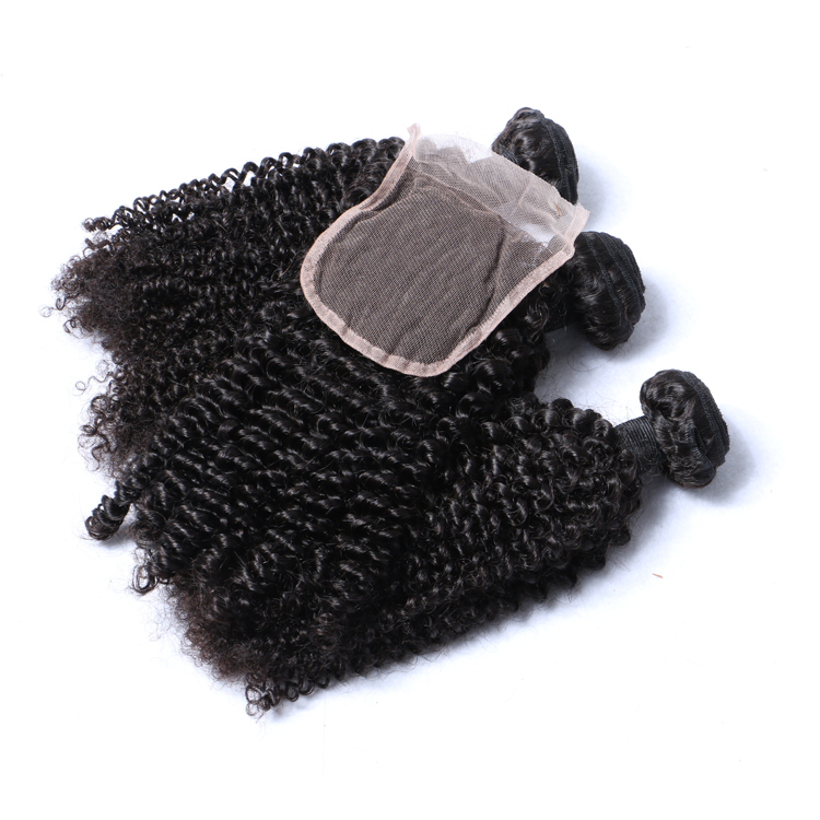 Peruvian Human Hair Bundles Deals Virgin Kinky Curly Cheap Hair Bundles With Closure LM370  